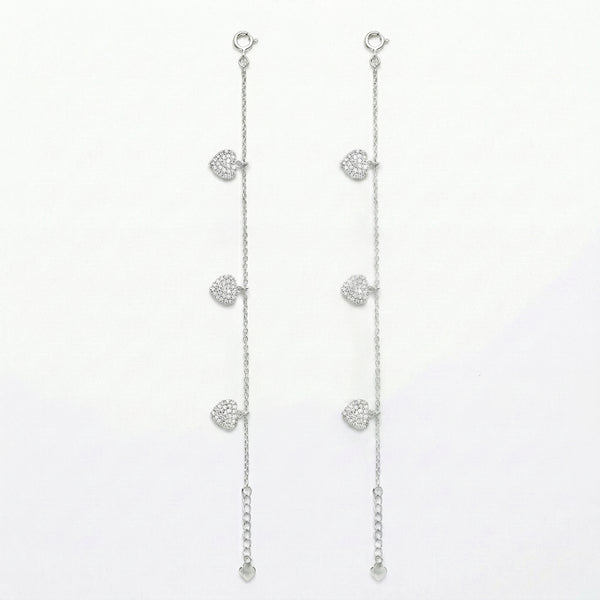 Sparkle Hearts Anklet
