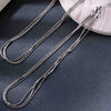 Silver Stream – Sleek Sterling Silver Anklet