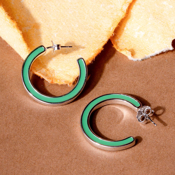 Olive Arc hoops