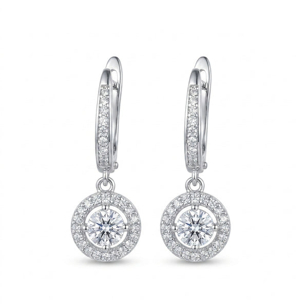 OrbitSpark Drop Earrings