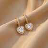 Aurelia Heart Drop Earrings