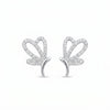 Liora Heart Bloom 92.5 Silver Stud Earrings