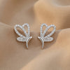 Liora Heart Bloom 92.5 Silver Stud Earrings