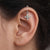 Starburst Crystal Helix Bugadi Earring