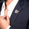 The Alpha Pin Brooch