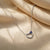 Amora Evil Eye Heart Neckchain