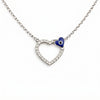 Amora Evil Eye Heart Neckchain