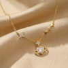 Celestial Orbit 92.5 Silver Heart Neckchain