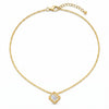 Celeste Cube Pendant Necklace