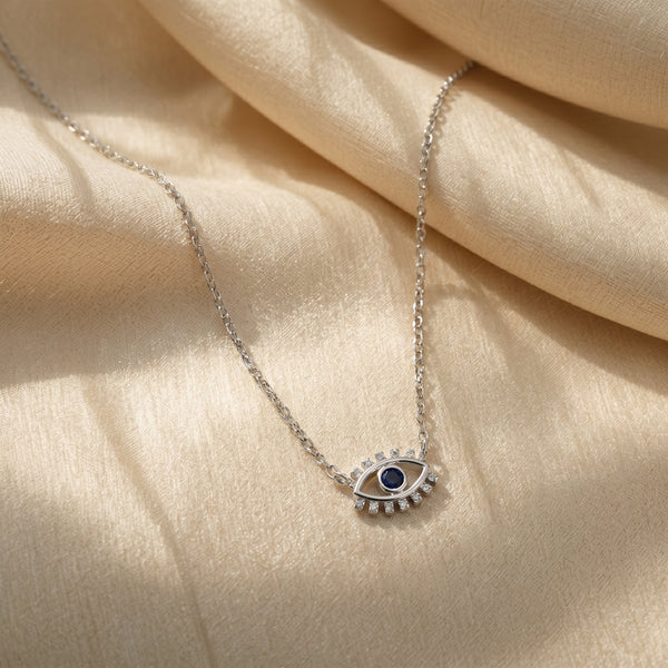 Sapphire Azure Eye Neckchain