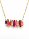Rosé Prism Necklace