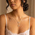 Celeste Drop Lariat Necklace
