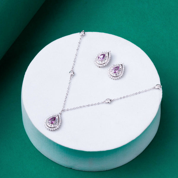 Tear of Elegance Pendant Set