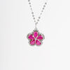 Bloom in Berry Pendant Set