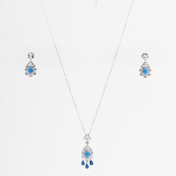 Midnight Royalty Pendant Set