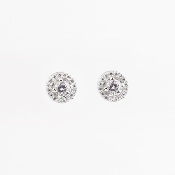 Solitaire Sparkle Pendant Set