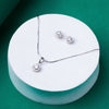 Solitaire Sparkle Pendant Set
