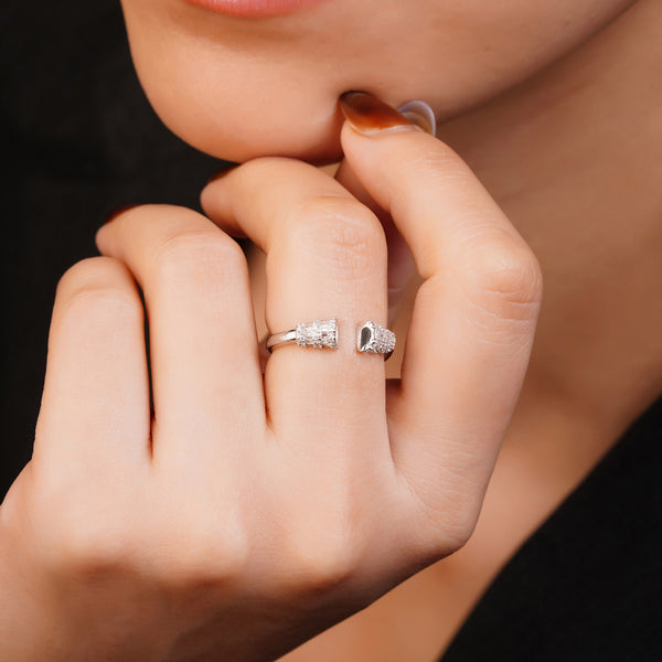Twin Grace Adjustable Ring