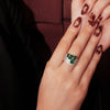 Emerald Fleur Ring