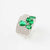 Emerald Fleur Ring