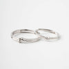 Twinline Couple Knot Ring