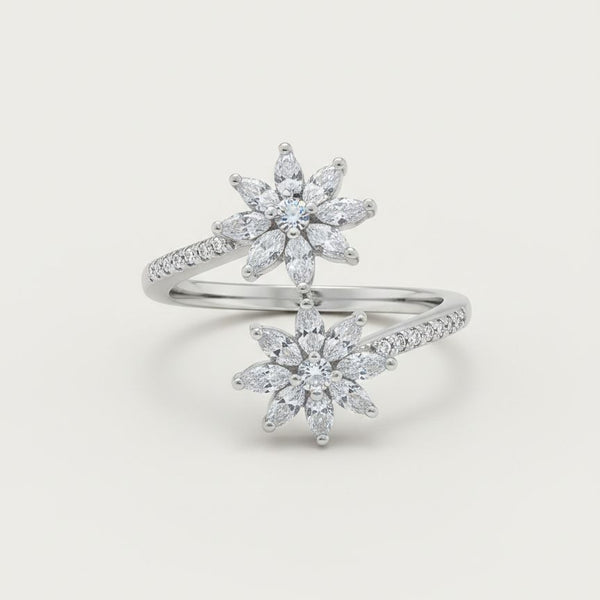 Blooming Leaf Ring