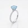 Azure Veil 92.5 Silver Ring