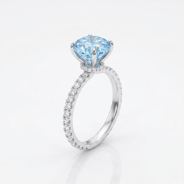 Azure Veil 92.5 Silver Ring