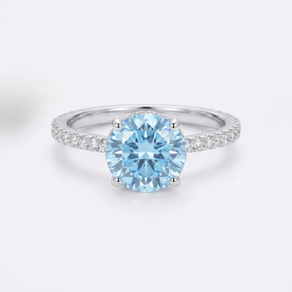 Azure Veil 92.5 Silver Ring