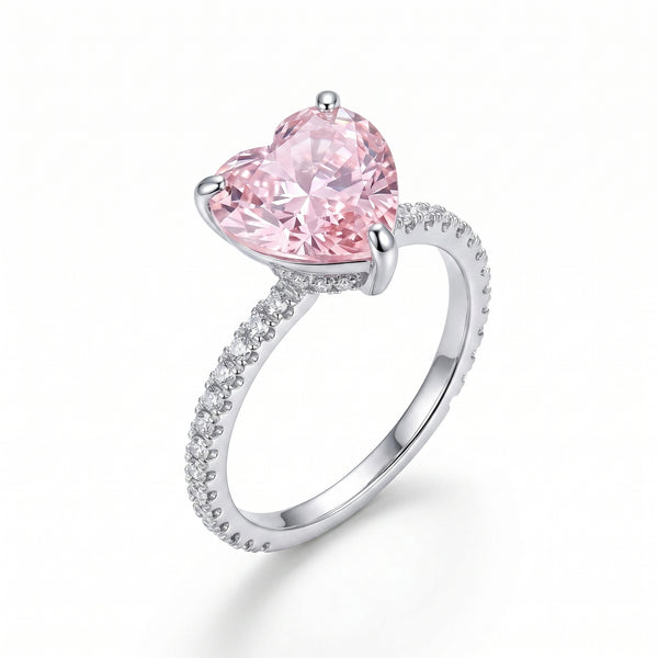 Blush Halo Ring