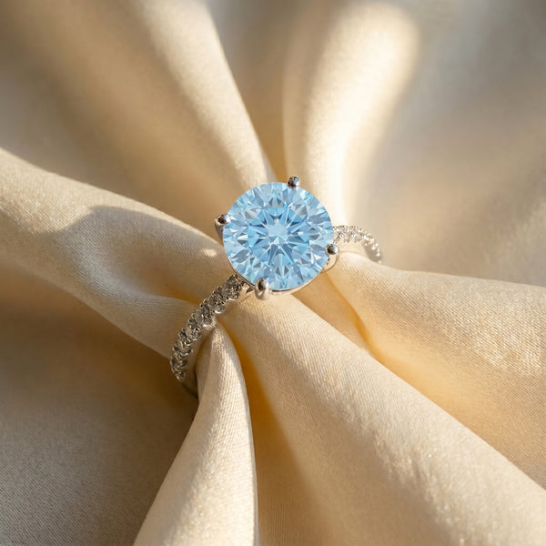 Azure Veil 92.5 Silver Ring