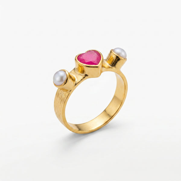 Crimson Promise 92.5 Ring