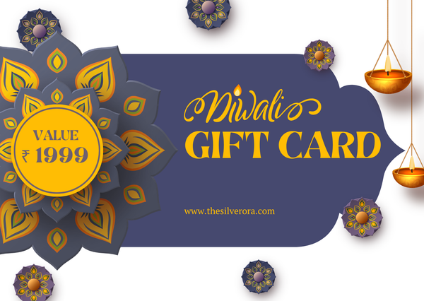 Diwali Gift Cards – Gift the Elegance of 925 Sterling Silver
