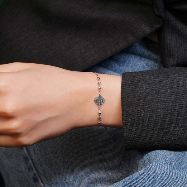 Clover Bead Adjustable Bracelet