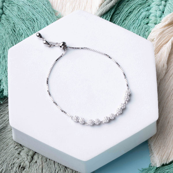 Starlit Bloom Adjustable Bracelet