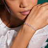 Linked Hearts Adjustable Bracelet