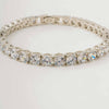 Silver Starlit Tennis Bracelet