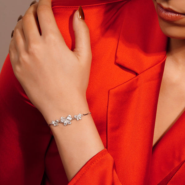 Celeste Cluster Bracelet