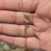 Infinite Knot Drop Necklace
