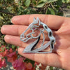 Heritage Hoof 92.5 Silver Brooch