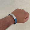 Ice Grid Adjustable Band Bracelet