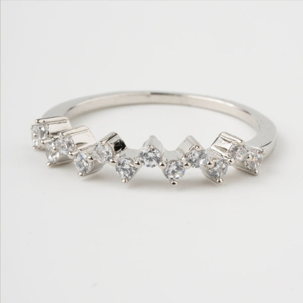 Zig-Zag Vow Ring