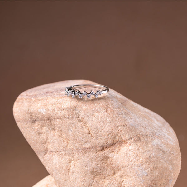 Zig-Zag Vow Ring