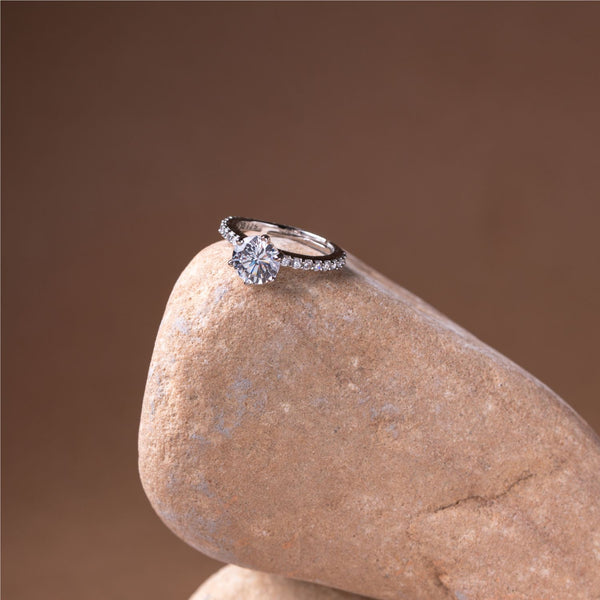 Elara Shine Solitaire Ring